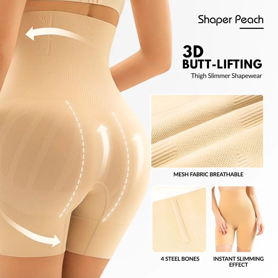High Waist Tummy Shaper Shorts