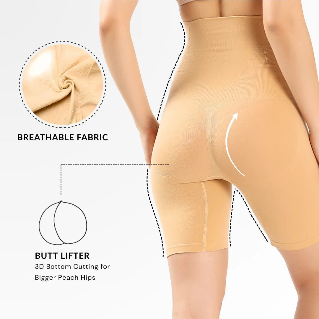 High Waist Tummy Shaper Shorts