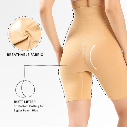 High Waist Tummy Shaper Shorts